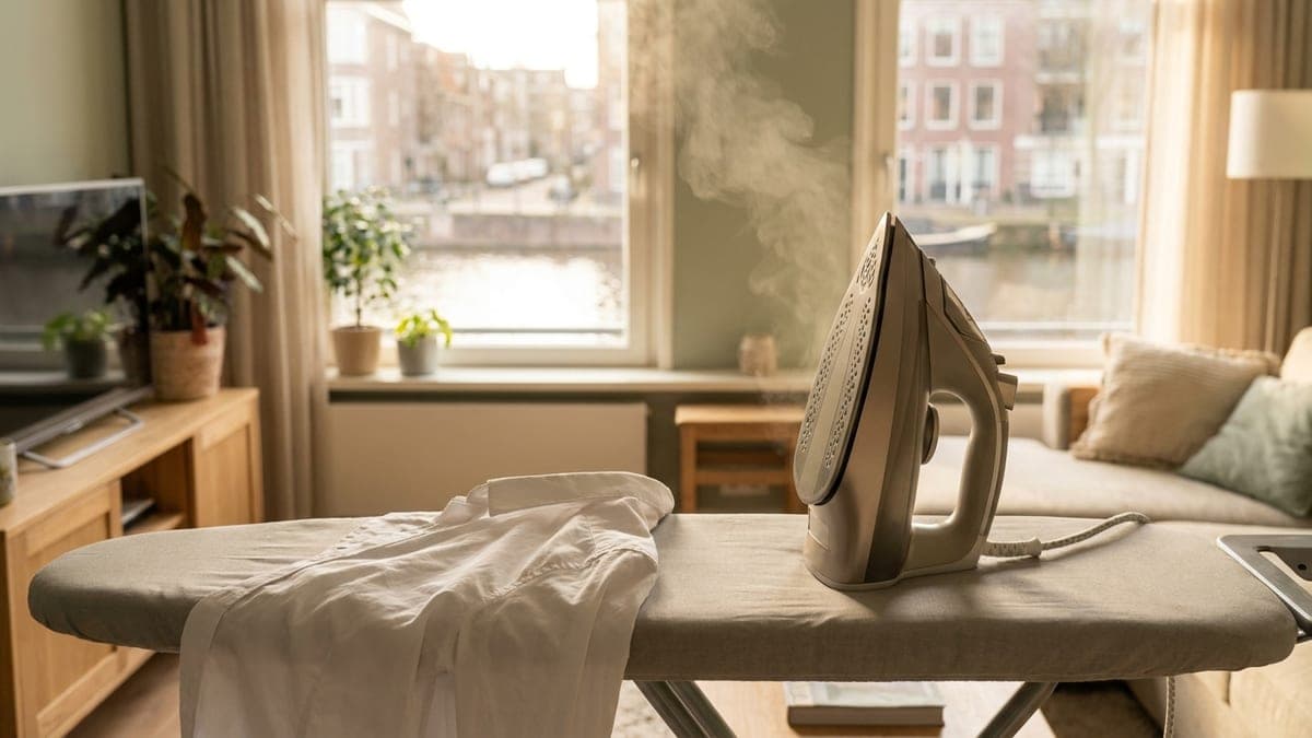 Strijkijzer: 5 keuzes op continue stoom, niet op stoomstoot