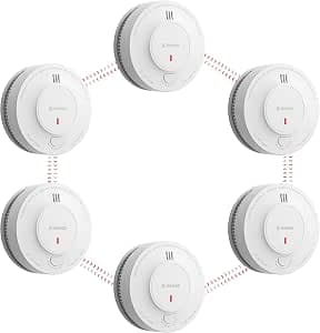 X-Sense SD19-W, set van 6