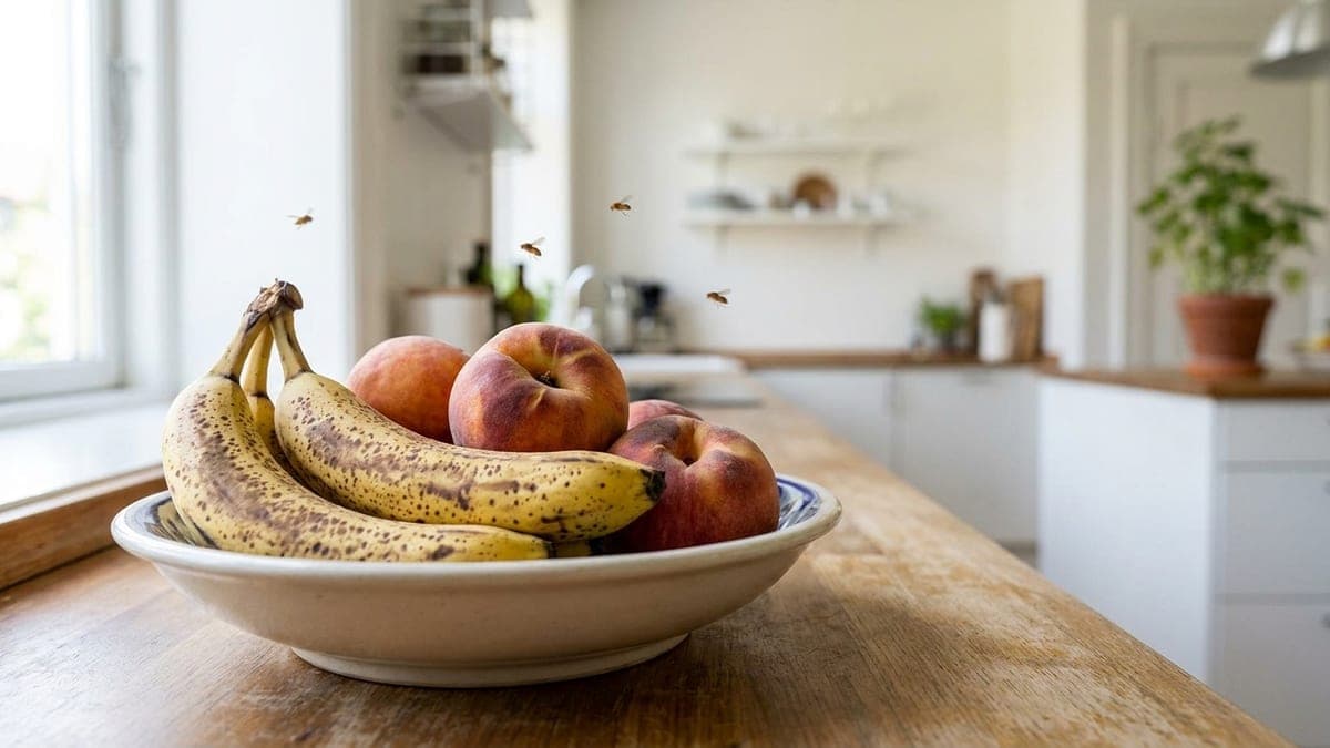 Fruitvliegjes bestrijden: eerst kijken of het wel fruitvliegjes zijn