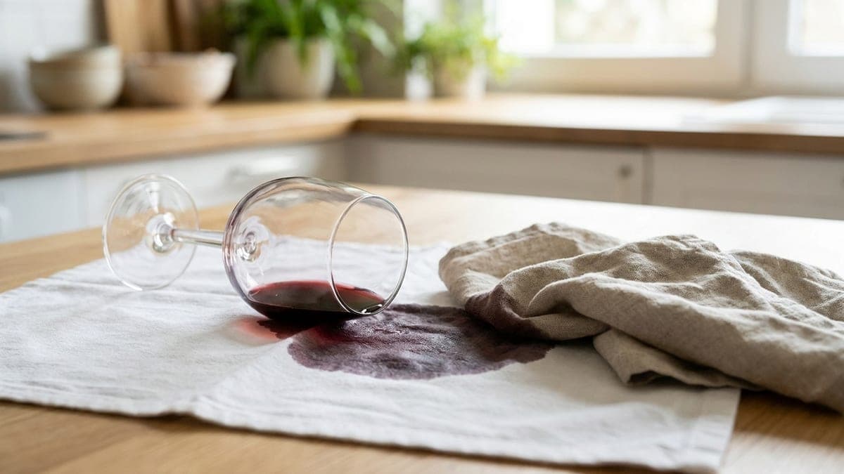 Vlekken verwijderen: er zijn geen honderd vlekken, er zijn er vier