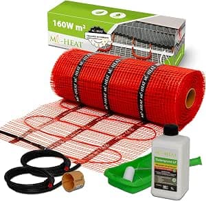 Warmcoin dunbedmat 160 W/m² (2,5 m²)